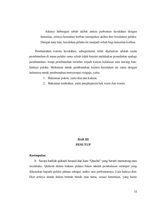 Makalah Fiqh Jinayah Tentang Hukuman - Dunia Sosial