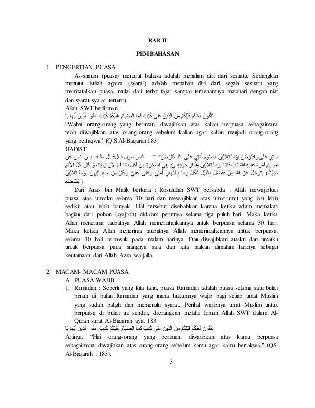 Makalah Fiqih Puasa