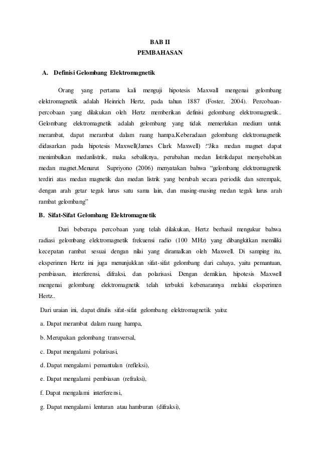Makalah Fisika Kesehatan Pemanfaatan Konsep Contoh Makalah 