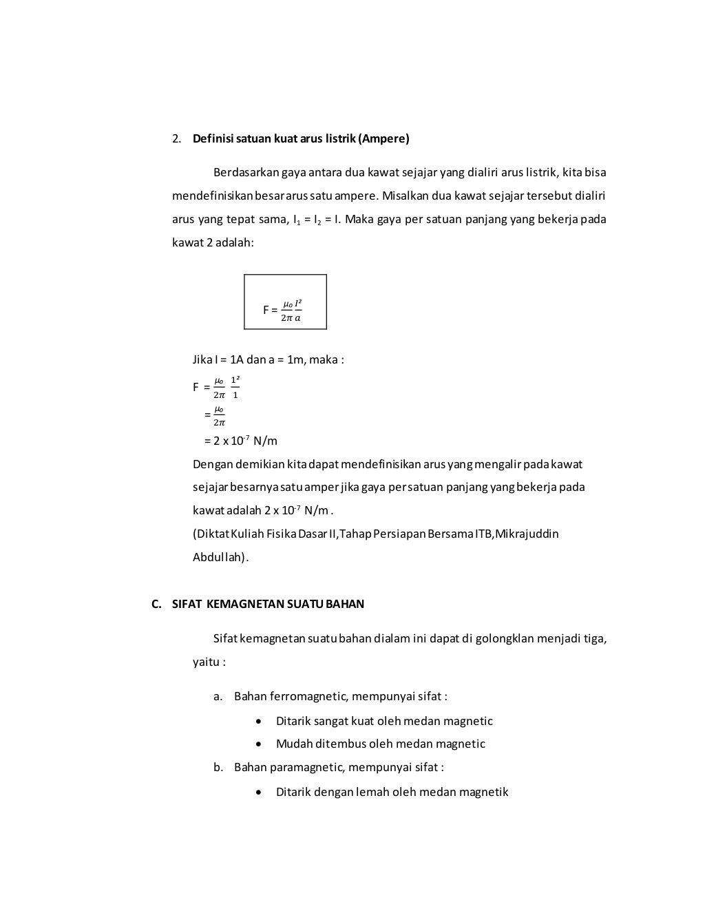 Contoh Makalah Fisika