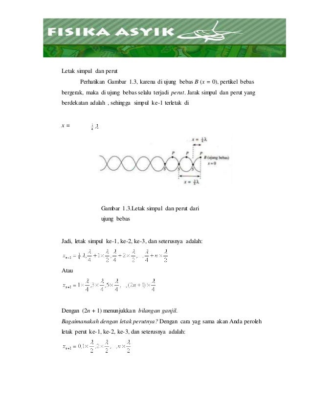 Gelombang Stasioner Ppt