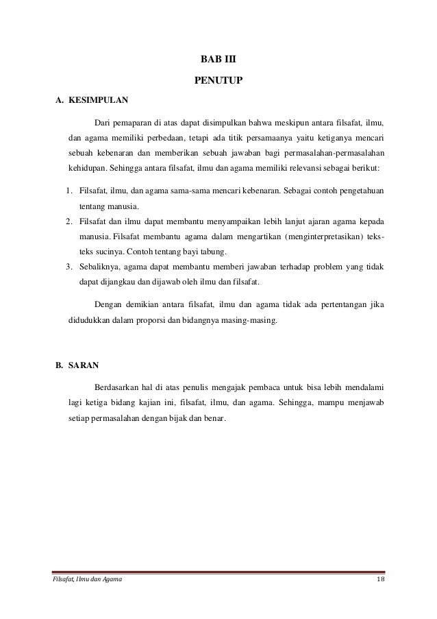 Makalah Filsafat Ilmu