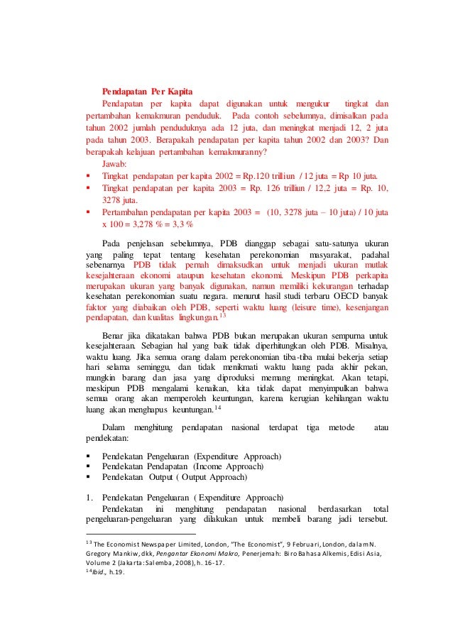 Contoh Makalah Ekonomi Makro Pendapatan Nasional - Contoh Adat Contoh Makalah Ekonomi Makro Pendapatan Nasional - Contoh Adat