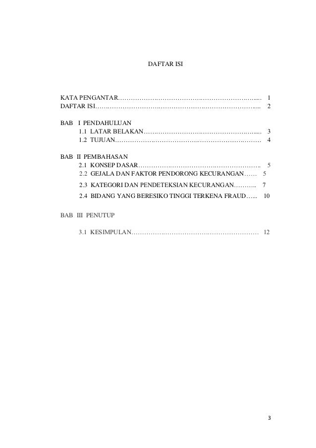 Makalah Fraud Auditing
