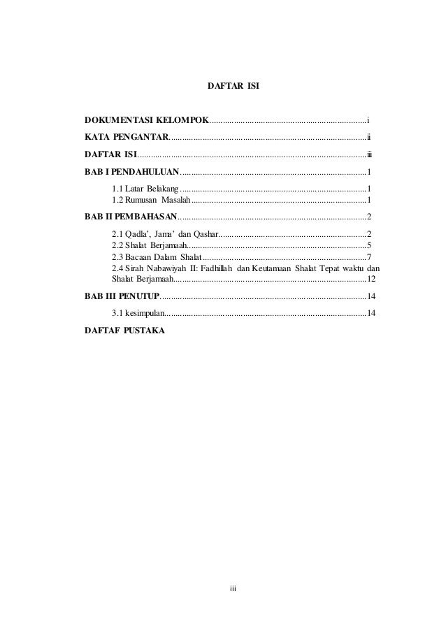 Makalah Sholat Agama Islam 3