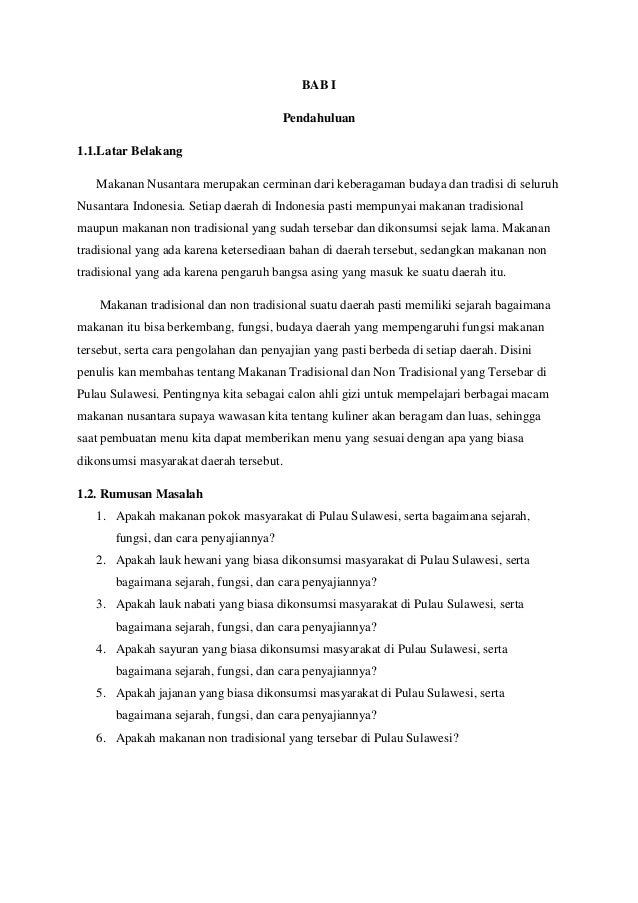 Makalah Fundamental Of Diet And Cullinary 1 Kuliner Nusantara