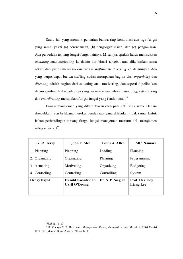 Fungsi Manajemen Menurut Harold Koontz Sekali