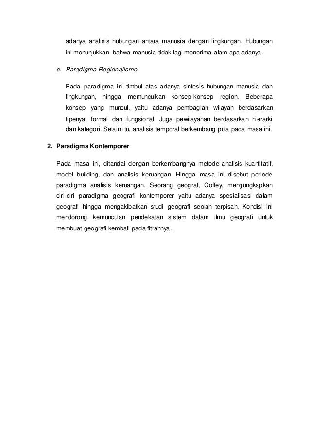 Makalah Geografi