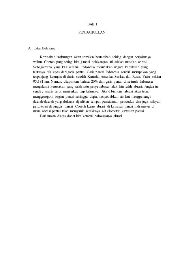 Makalah Geologi Tata Lingkungan