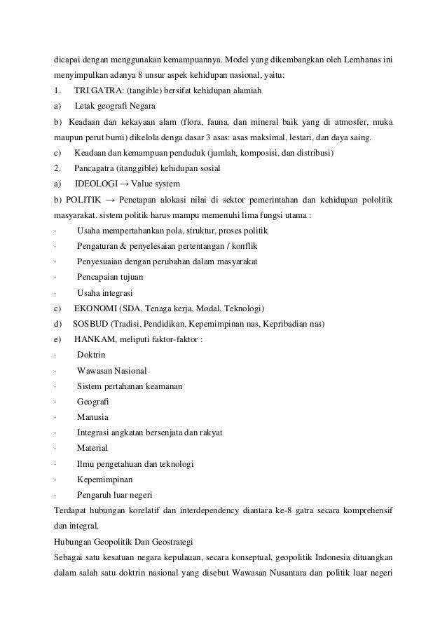 Makalah Geostrategi