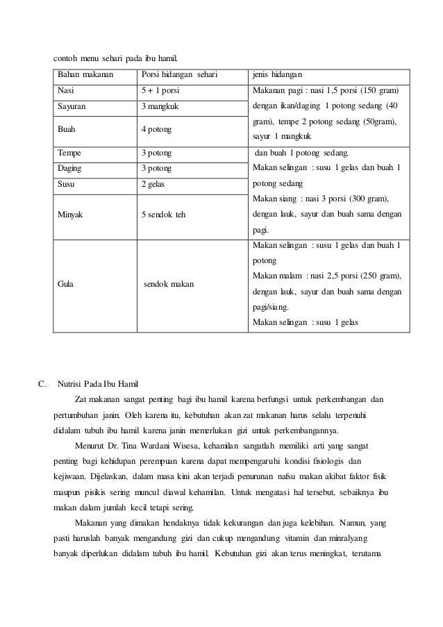 Contoh Makalah Anemia Pada Ibu Hamil