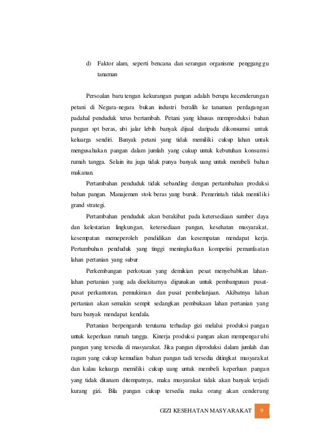 Makalah Gizi Masyarakat