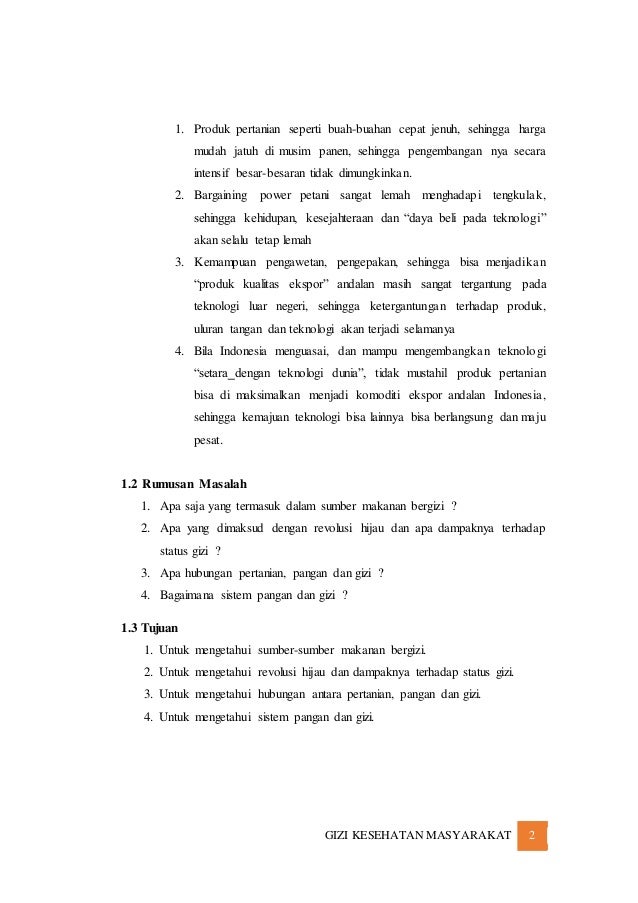 Makalah Gizi Masyarakat