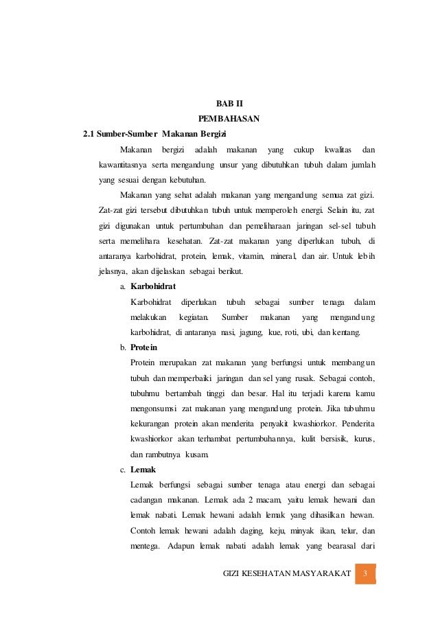 Makalah Gizi Masyarakat