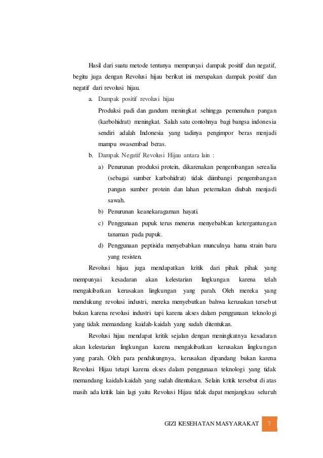 Makalah Gizi Masyarakat