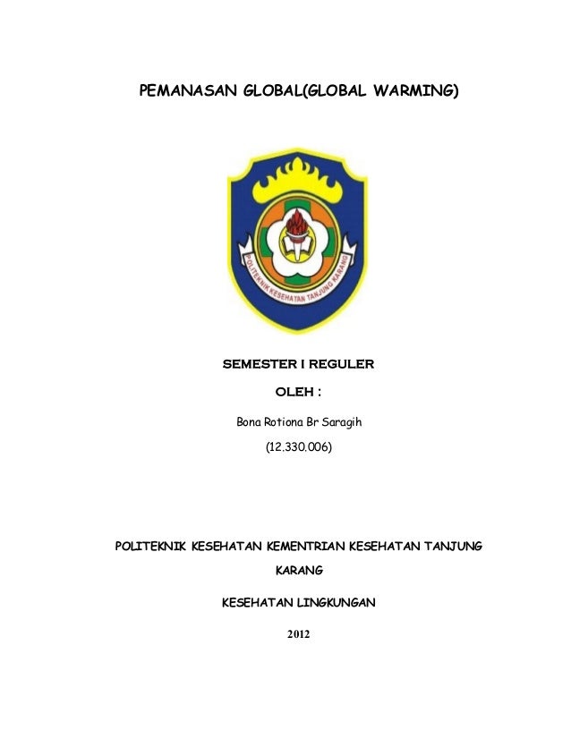 Makalah Global Warming Makalah Global Warming