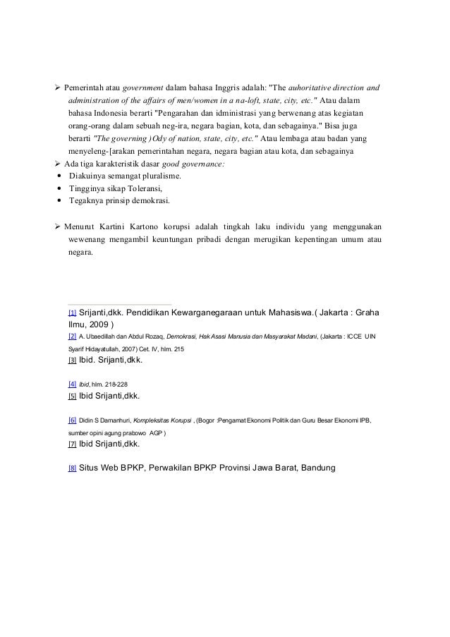Makalah Good Governance