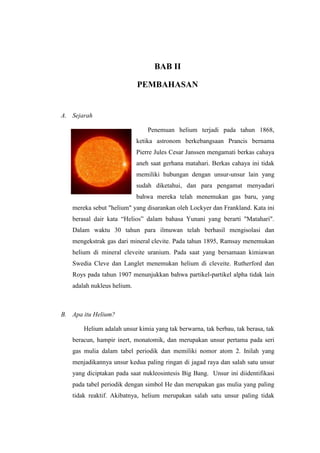 Sejarah Penemuan Unsur Helium di Matahari