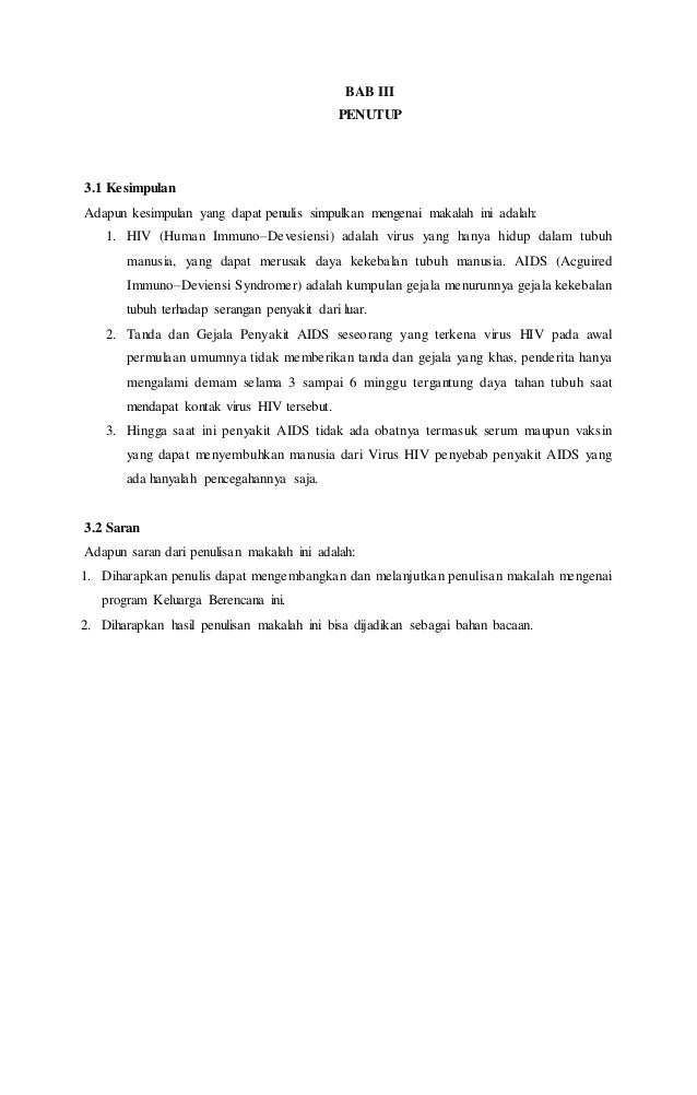 Makalah Hiv