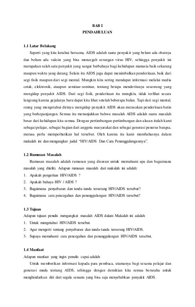 Makalah Hiv Makalah Hiv