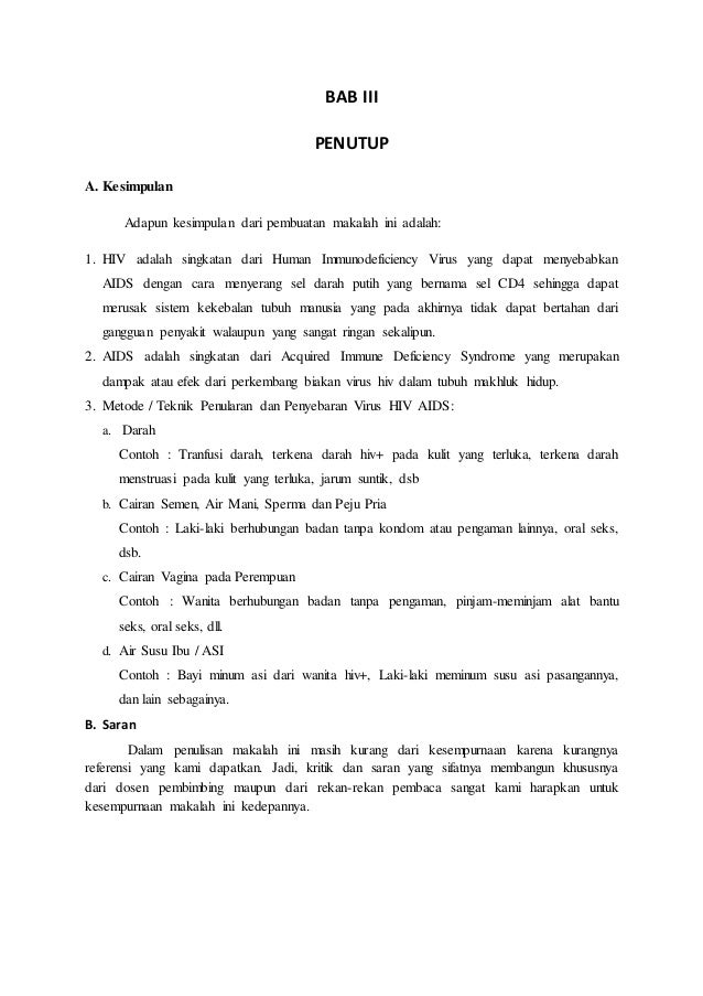 Makalah Hiv Aids