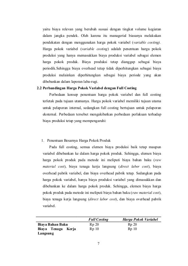 Makalah ihargai ipokoki variabel Makalah ihargai ipokoki variabel