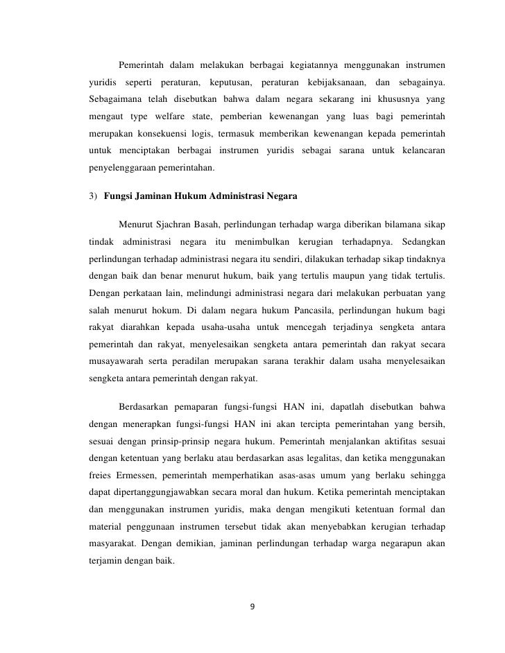 Makalah Hukum Administrasi Negara