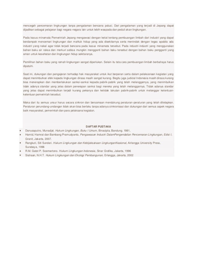 Makalah Hukum Lingkungan