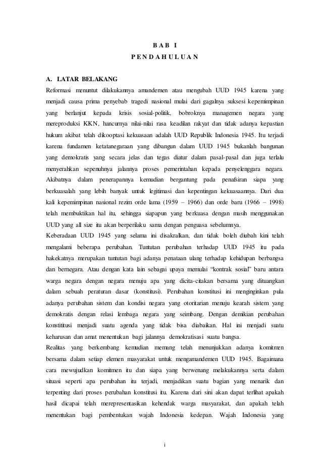 Makalah asas asas hukum tata negara