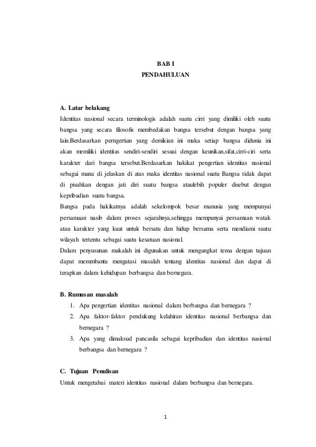 Makalah Identitas Nasional Akbid Paramata