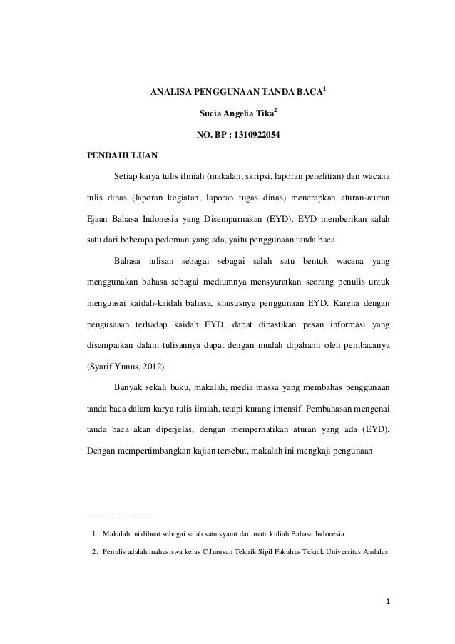 Makalah Bahasa Indonesia