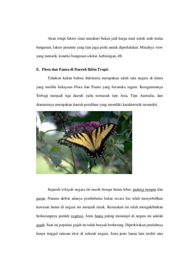 Makalah iklim tropis
