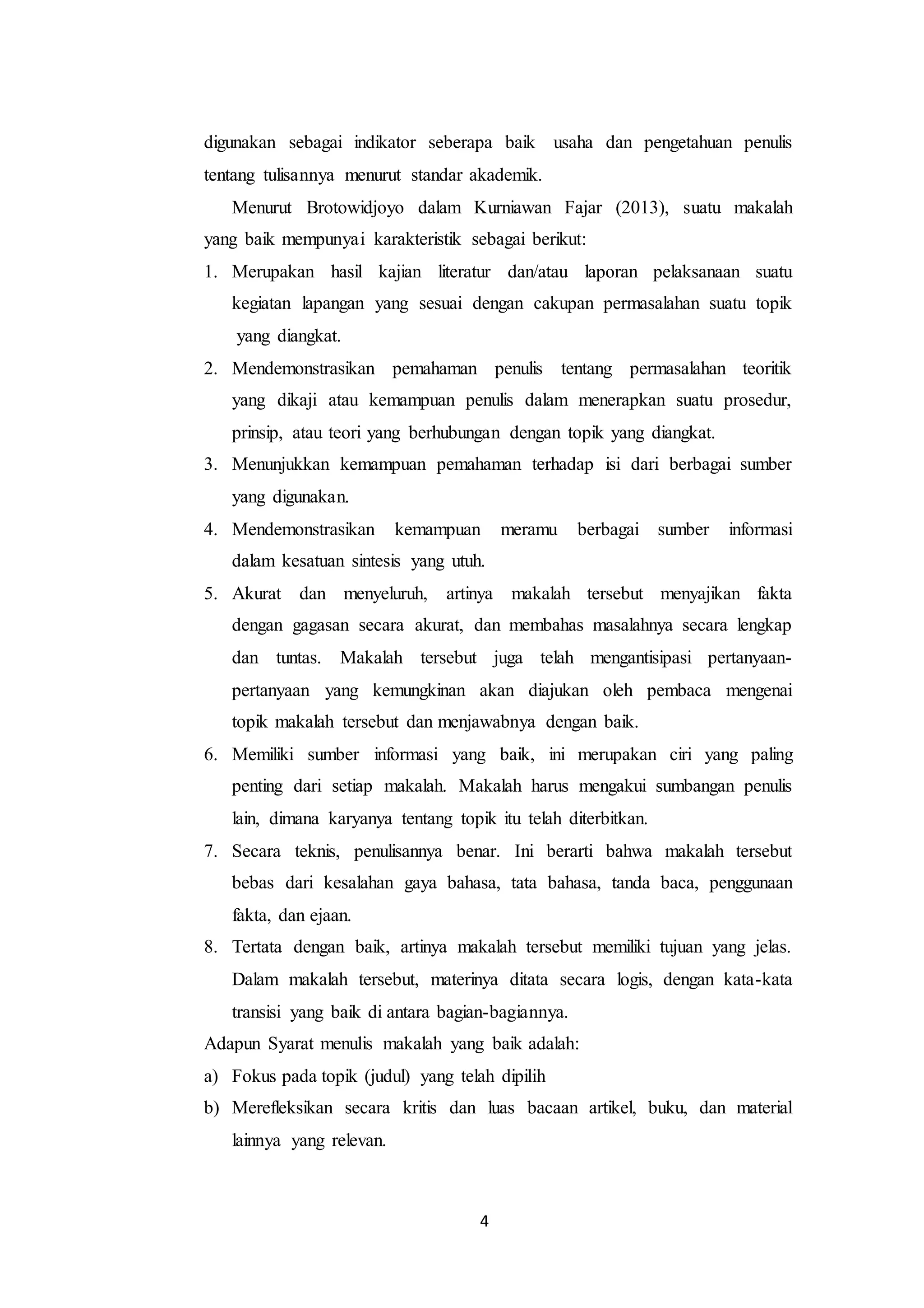 Makalah ilmiah education | PDF