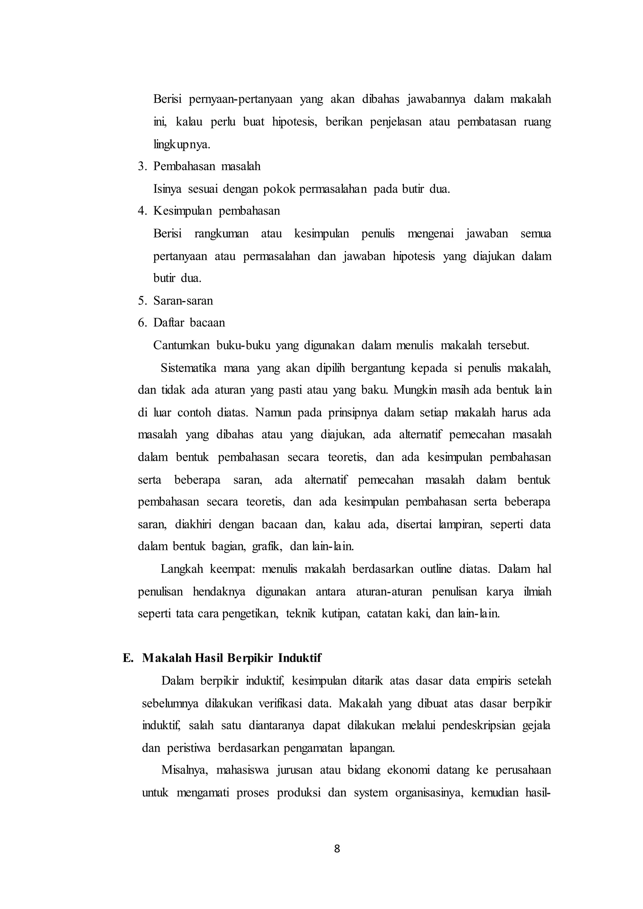 Makalah ilmiah education | PDF
