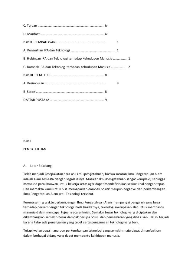 Makalah ilmu alamiah dasar