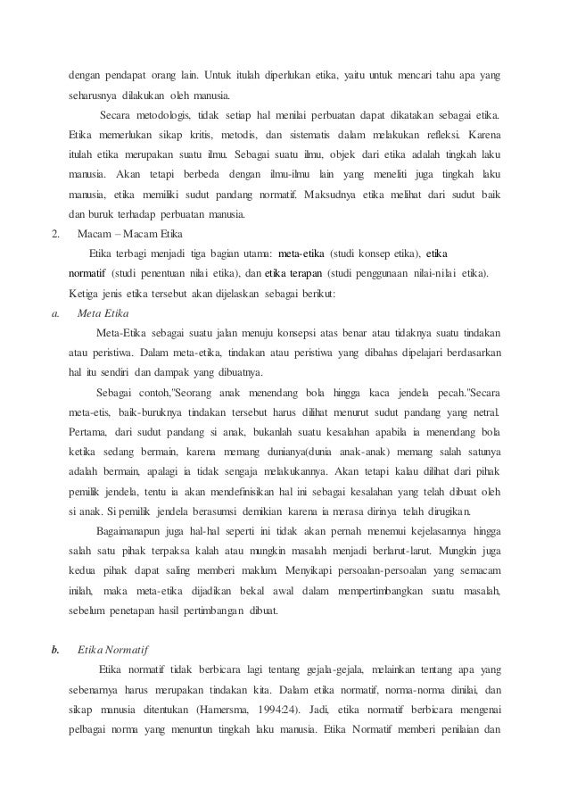 Makalah Ilmu Pengetahuan Dan Moralitas