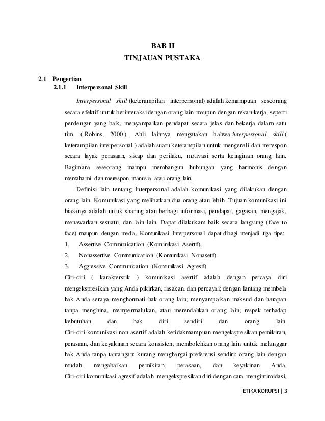 Makalah interpersonal dan intrapersonal skill Makalah interpersonal dan intrapersonal skill