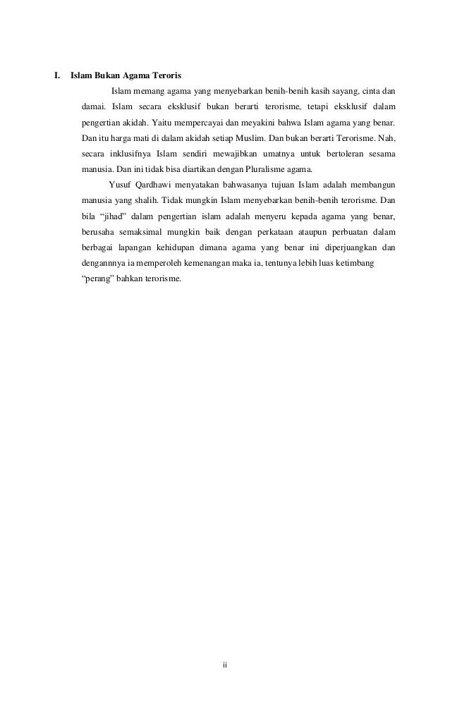 Makalah islam sebagai rahmatan lilalamin AKBID PARAMATA 