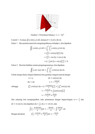 Com Man Integrals Integral Berulang (Iterated Integrals) | DOCX