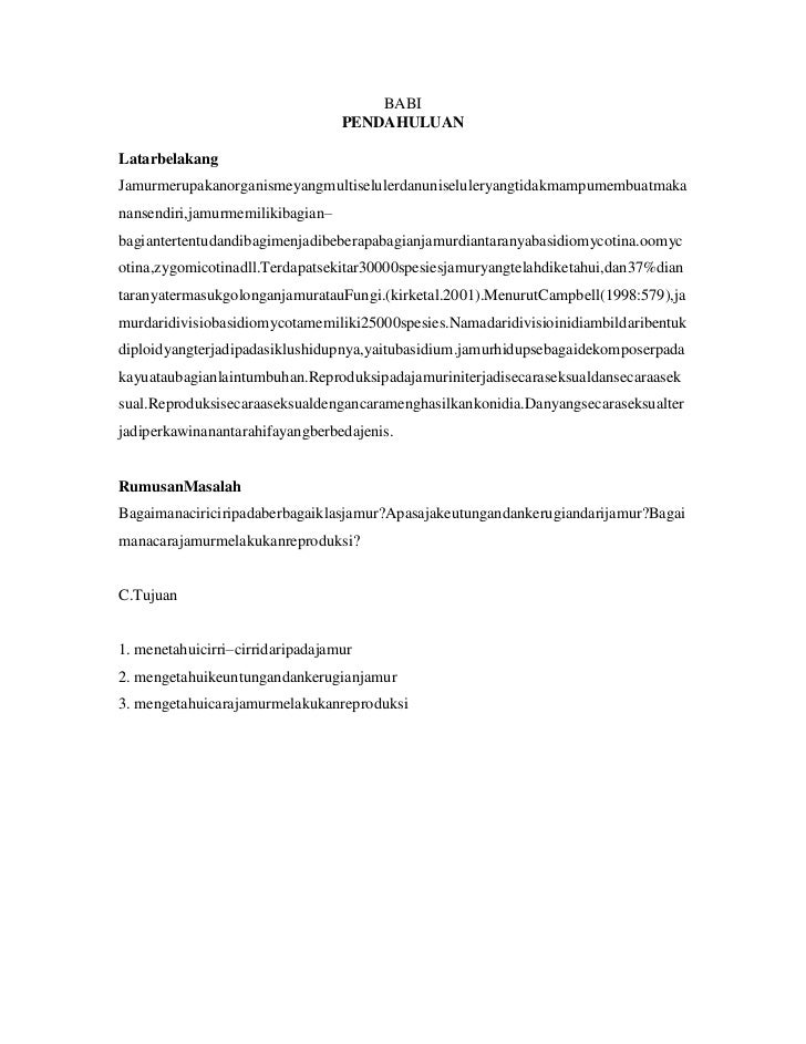 Makalah jamur