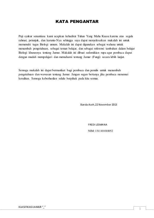 Makalah Jamur Makalah Jamur