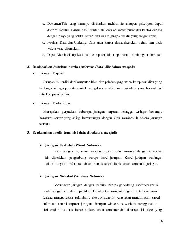 Makalah Jaringan Dan Komputer