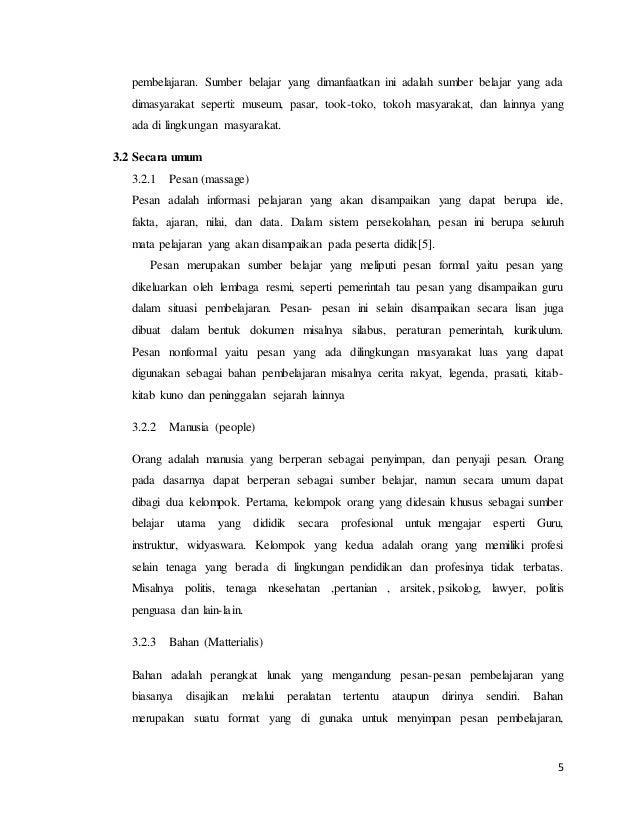 Makalah jenis jenis_sumber_belajar