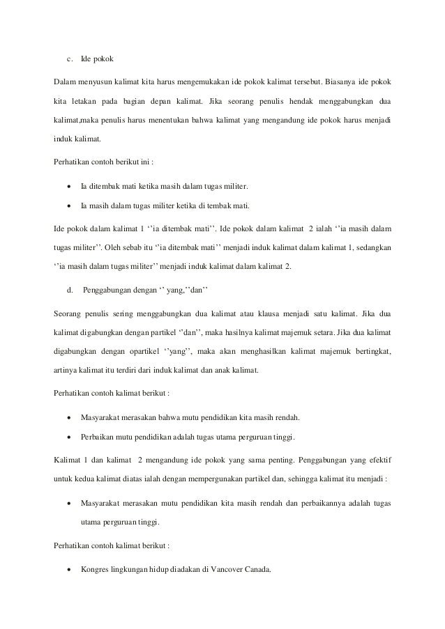 Makalah kalimat efektiff