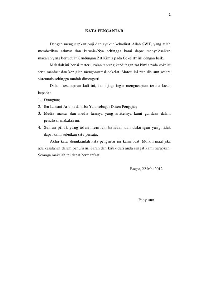 Makalah karya ilmiah