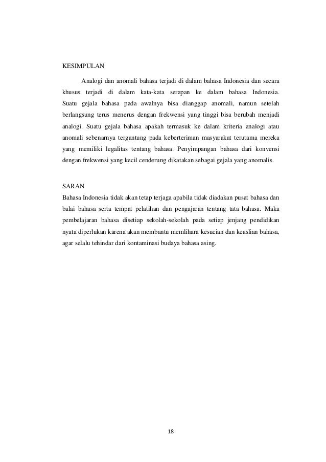 Makalah Kata Serapan