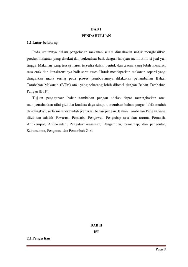 Makalah Zat Aditif