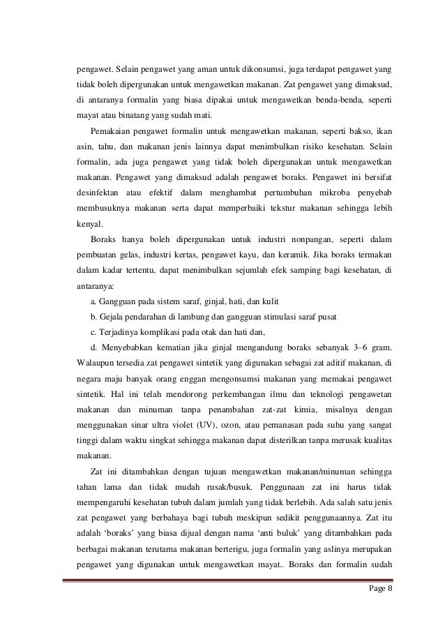 Makalah Zat Aditif