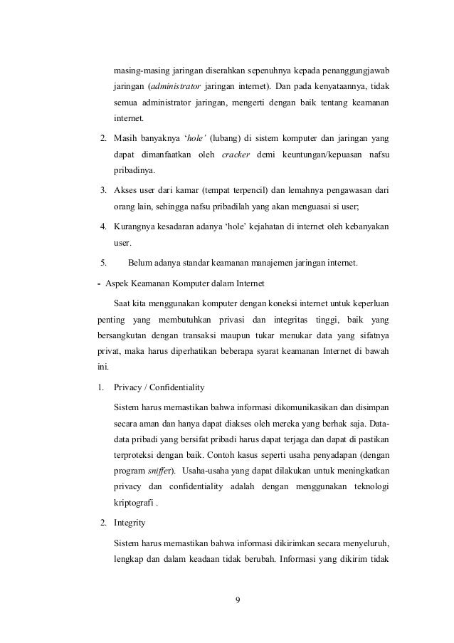 Makalah Keamanan Jaringan