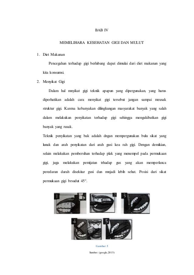 Makalah Kebersihan Gigi Dan Mulut